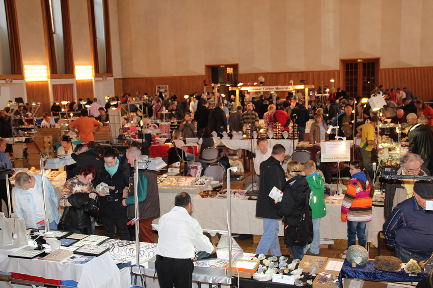 Der 57. Magdeburger Mineralientauschtag mit Börse öffnet seine Pforten